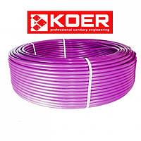 Труба для теплого пола Koer 16x2.0 PEX-B с кислородным барьером