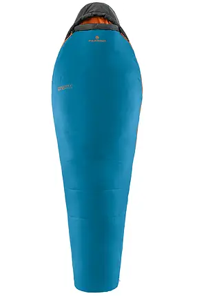 Спальний мішок-кокон зимовий Ferrino Nightec Lite Pro 600 L (+1/-5/-22°C) Blue/Grey Left (86309HBG), фото 1