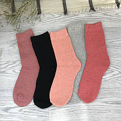 Жіночі теплі ангорові шкарпетки р.36-42 (упаковка 5шт) "Ангора Преміум"