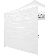 Боковая стенка на шатер - 6 м (3 стенки на 2*2) цвет белый