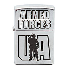 Запальничка Zippo 207 Аrmed Forces  AFU