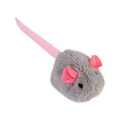 Іграшка для котів Мишка з електронним чіпом GiGwi Melody chaser, штучние хутро, 6 см