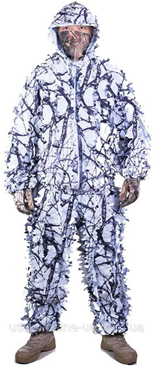 Маскувальний костюм 3D Snow Wild Zipper Ghillie, фото 1