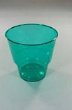 Стакан-Ю склоподібний 200мл 25шт синій,помаранчевий, зелений (мітка-200), фото 3