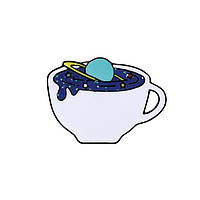 Значок "Галактика" металевий з емаллю, 35*25 мм