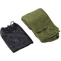 Рушник швидкосохнучий з мікрофібри Mil-Tec 120 см x 60 см Olive (16011111)