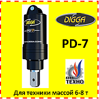 Гидробур DIGGA PD7 (Австралия), Ямобур, Гидровращатель, Сваекрут, Бур навесной