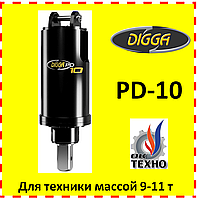 Гидробур DIGGA PD10 (Австралия), Ямобур, Гидровращатель, Сваекрут, бур навесной