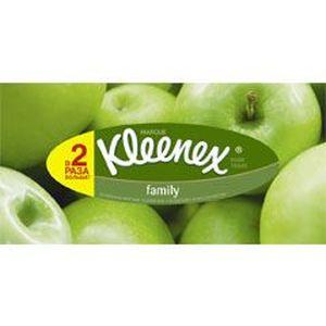 Серветки-565 20*20 3шар. Family Оriginal Kleenex 70шт брикет 9978 (24я)