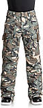 Чоловічі лижні та сноубордичні водостійкі штани DC Men's Code 15k Water Proof Snow Pants, колір Camo камуфляж, XL розмір, фото 3