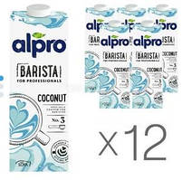 Alpro, Barista Coconut, Упаковка 12 шт. по 1 л, Алпро Баріста, Кокосове молоко