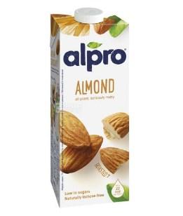 Alpro, Almond Original, 1 л, Алпро, Міндальне молоко, оригінальне, вітамінізоване