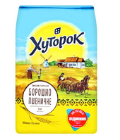 Хуторок, Мука пшеничная, высший сорт, 2 кг