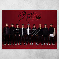 Плакат постер K-Pop "Stray Kids / Стрэй кидс" №6