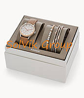 Fossil BQ3417 Set новые оригинальные современные часы и подарочный набор ювелирных изделий