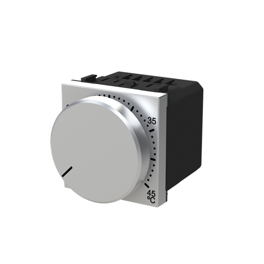 Термегулятор для теплої підлоги N2240.3 PL алюміній ABB ZENIT NIESSEN