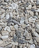 Галька мармурова "Білі Карпати" для клумб та ландшафтного дизайну (ціна за 1 кг від 1 тони), фото 6