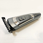 Акумуляторна машинка для стрижки з насадками GM 6112 / Бездротовий триммер для стрижки волосся, фото 4