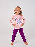 Красивая детская теплая пижама для девочки, р 92-122 Новая коллекция!