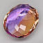 Шикарний аметрин високої якості 17.11 ct 18.4x16x9.4 mm., фото 3