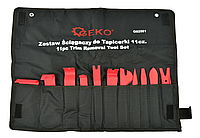 Набор съемников для обивки GEKO G02581 Съемники обивки В наборе 11 предметов из закаленного нейлона Польша