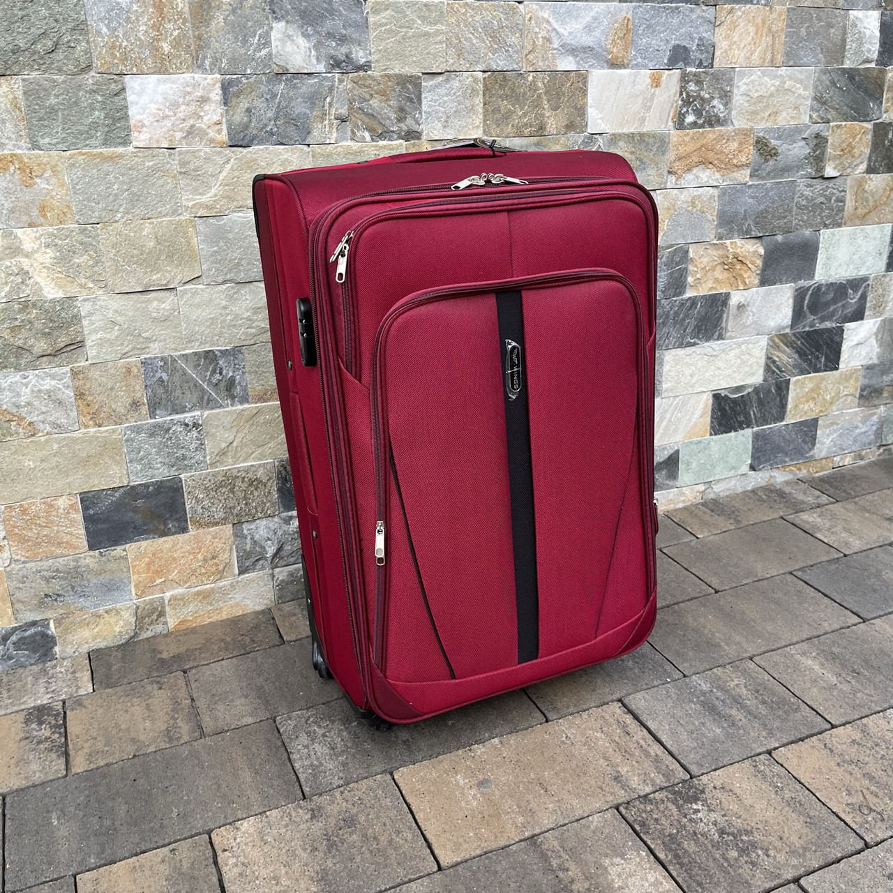 Чемодан Тканевый Большой Wings 1706 L Бордовый — Купить Недорого на ...