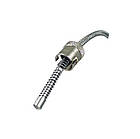 Датчик температури термопара К типу (ТХА) 0-600 °C для ПІД контролера з кріпленням типу "байонет", кабель 3 м