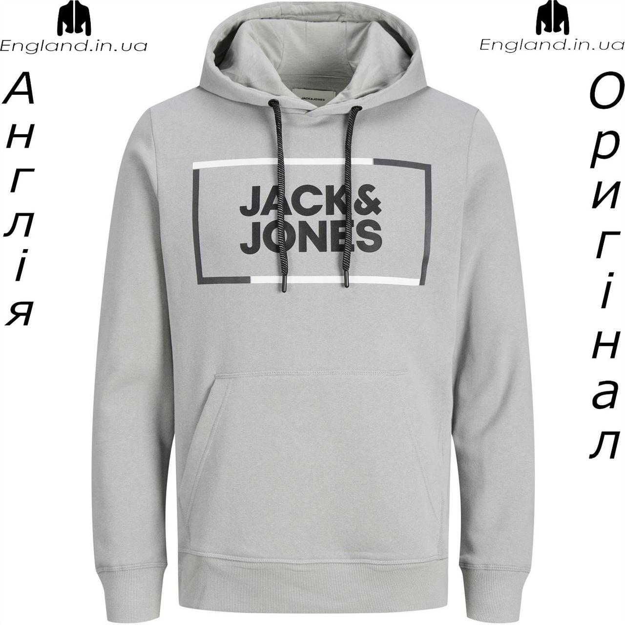 Кофта худі чоловіча Jack & Jones (Джек енд Джонс) з Англії