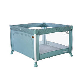 Дитячий манеж CARRELLO Cubo CRL-11602/1 Mint Green, Toyman