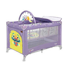 Дитячий манеж CARRELLO Molto CRL-11604 Orchid Purple, Toyman