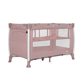 Дитячий манеж CARRELLO Polo+ CRL-11606 Flamingo Pink, Toyman