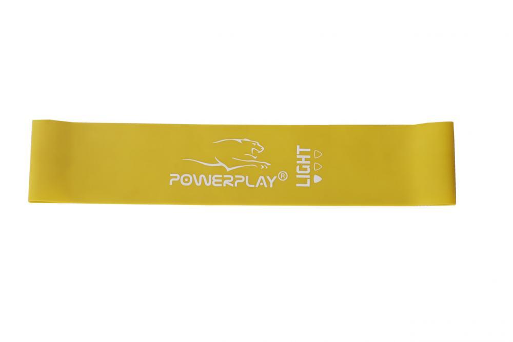 Гума для тренувань Powerplay light yellow (MD)