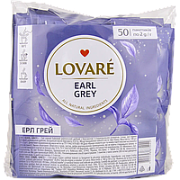 Чорний пакетований чай з бергамотом Lovare Earl Grey 50 * 2 г