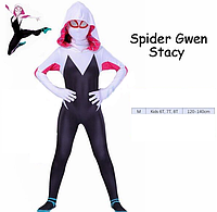 Детский карнавальный костюм на девочку Женщина-паук Гвен Стейси ABC размер S (110-120 см)