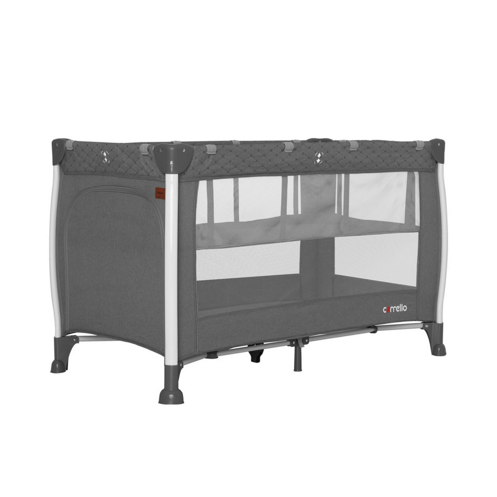 Детский манеж CARRELLO Polo+ CRL-11606 Tornado Grey - фото 1 - id-p1683406156