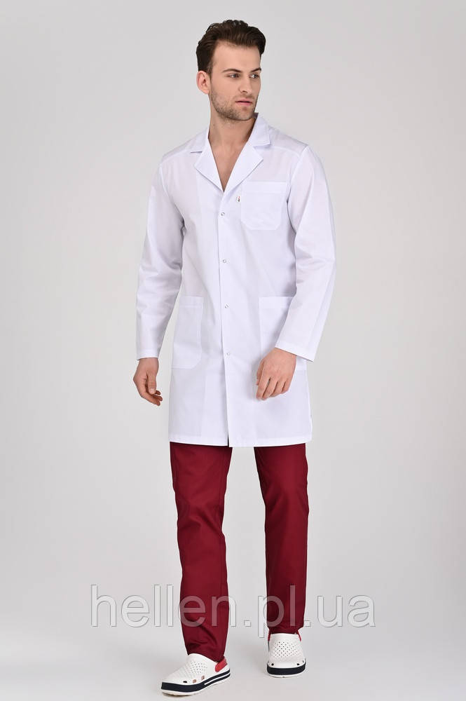 Чоловічий медичний халат Лондон