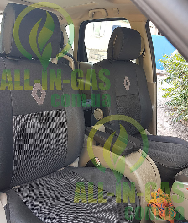 Чехлы на сиденья Renault Scenic II 2003-2009 / автомобильные чехлы на ...