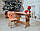 Дитячий стіл! Стіл-парта з дерева класична та стільчик. На Подарок! Підійде для навчання, малювання, гри, фото 10