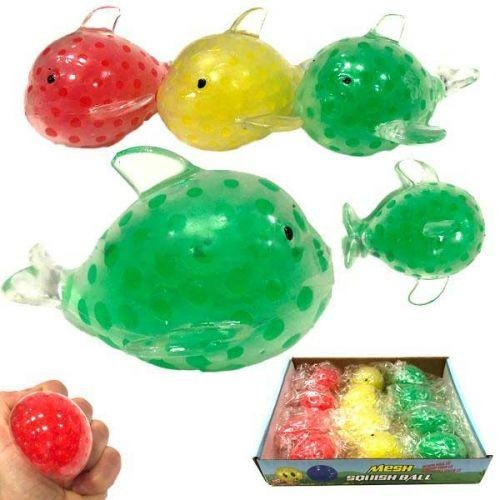 Дитяча іграшка-антистрес Рибка Дельфін 12 шт., фото 1