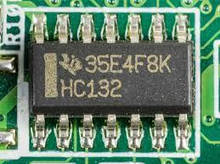 Мікросхема 74HC132 Демонтаж