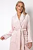 Жіночий теплий домашній халат Aruelle Eve Bathrobe Dusty Pink, фото 2