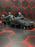 Чоловічі кросівки Nike Shox TL Triple Black ALL06936, фото 2