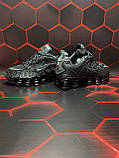 Чоловічі кросівки Nike Shox TL Triple Black ALL06936, фото 6