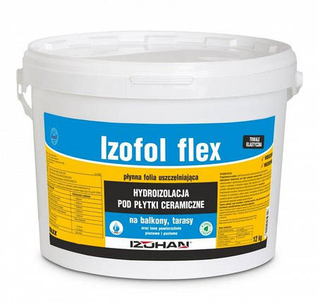 Мастика гідроізоляційна Izolex IZOFOL FLEX 4 кг, фото 2