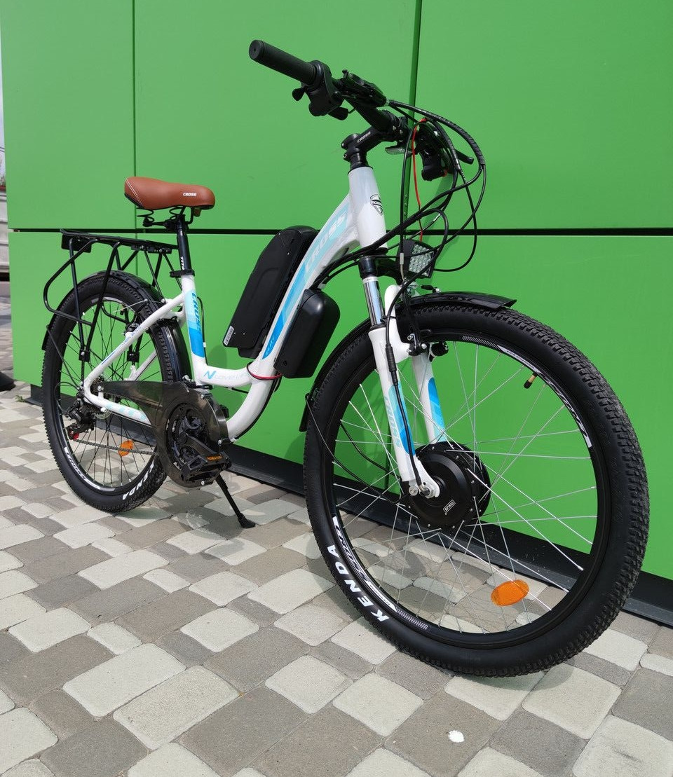 Електровелосипед "Elite" 500 W 48 V 13 A e-bike, фара led, круїз-контроль дорожній