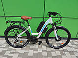 Електровелосипед "Elite" 500 W 48 V 13 A e-bike, фара led, круїз-контроль дорожній, фото 2