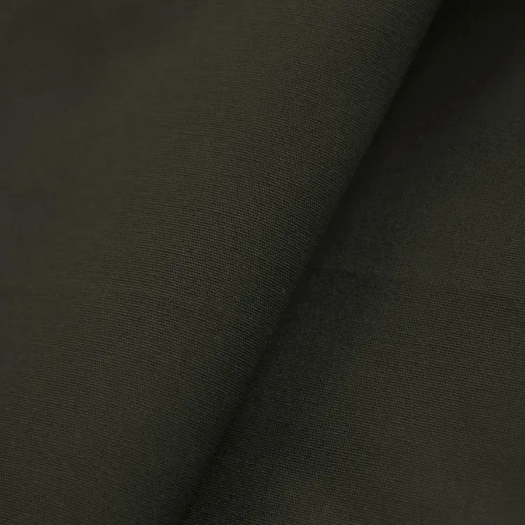 Ткань гладкокрашеная «Канвас Кэжуел Комфорт» (ВО МО) цвет тёмная олива - фото 1 - id-p1683439039