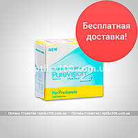 Контактные линзы Pure Vision 2 Multi-Focal. 6 шт. По 2598 от 2 упаковок!