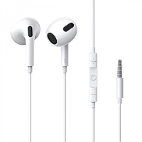 Наушники Baseus Encok 3.5mm lateral in-ear Wired Earphone H17 White