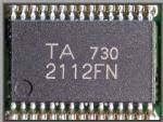 Мікросхема TA2112FN Демонтаж